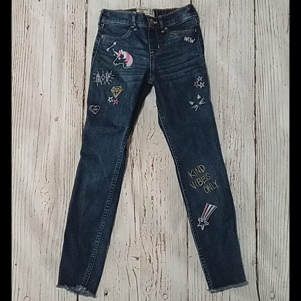 Abercrombie Graffiti Jeans 9/10 Slim